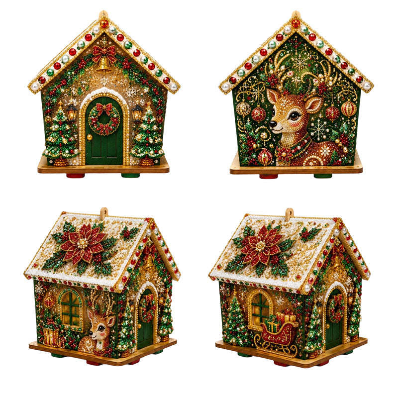 🎄✨DIY 3D Pearl Christmas Art Kit – Handmade Festive Decoration