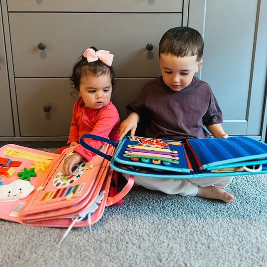 Sensory Book: 8 Pages, Over 30 Activities, Suitable for Ages 6 Months+ — Little Stories Kids