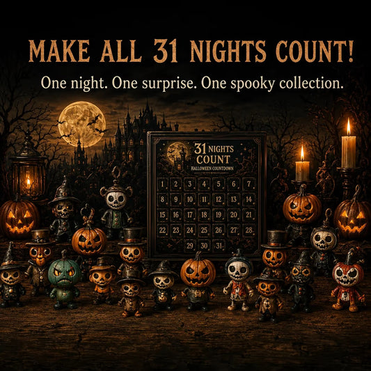 🎃 Halloween Countdown Box – Spooky Collectibles