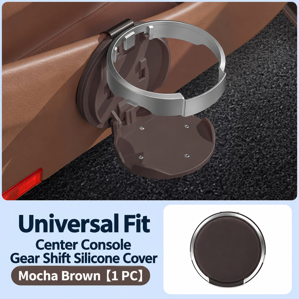 🚗 Universal Foldable Car Cup Holder — Turn Unused Car Space Into Extra Storage