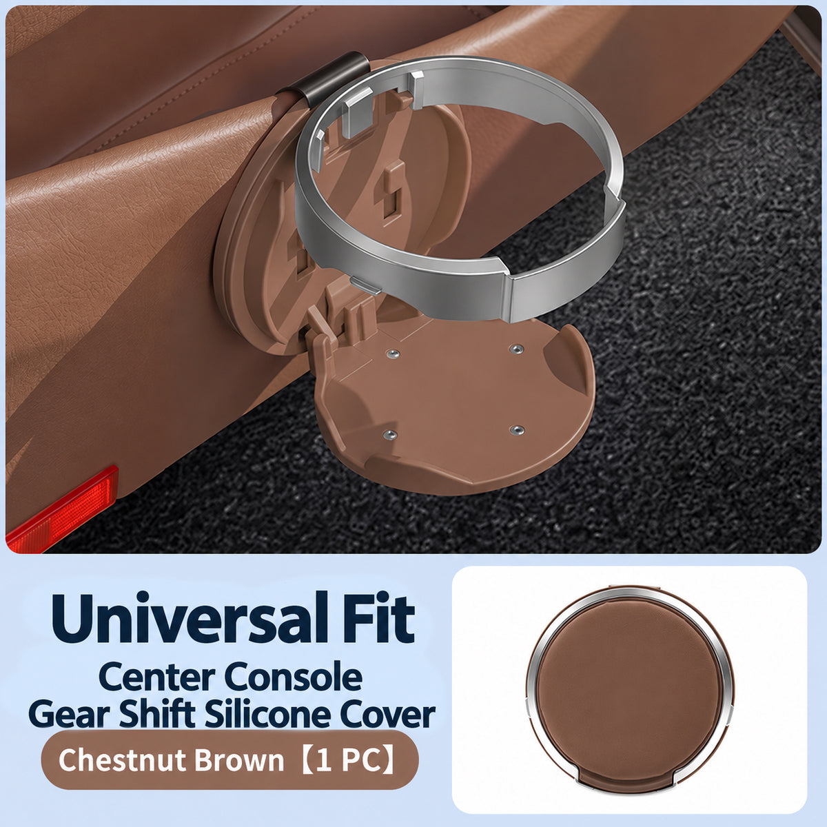 🚗 Universal Foldable Car Cup Holder — Turn Unused Car Space Into Extra Storage