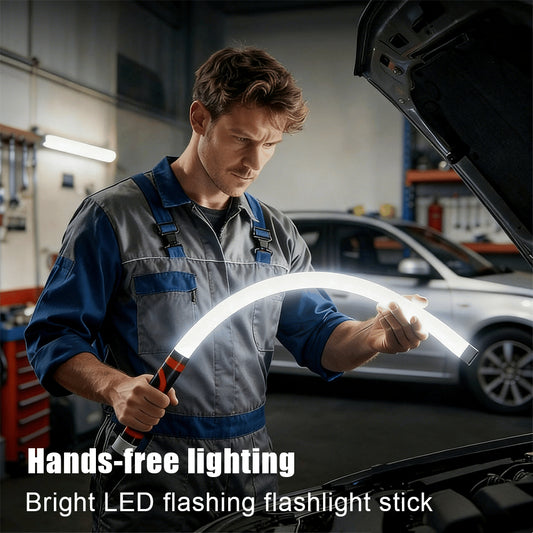 Flexible LED Flashlight Stick – 29" Bendable Work Light
