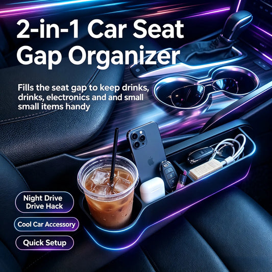 π 2-in-1 Steering Wheel Tray & Car Desk