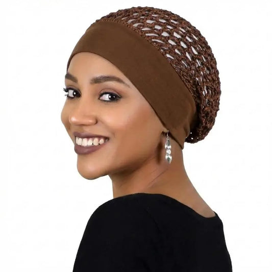 🧢Stretchy Wide-Edge Sleeping Cap