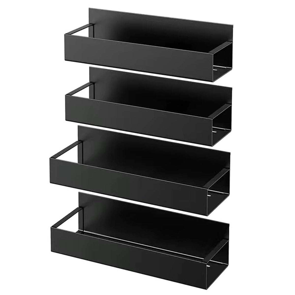 🧲 Stainless Steel Magnetic Organizer, Humidity‑Resistant Kitchen Rack for Sauces & Beverages 🍾