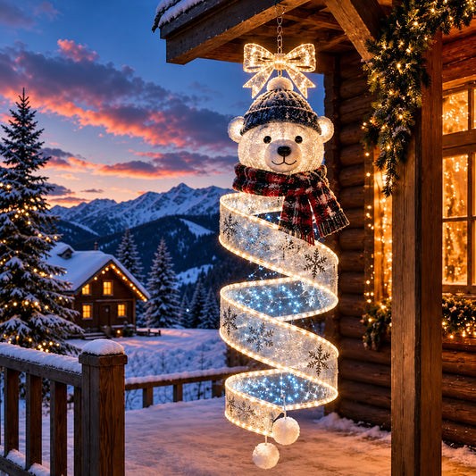 🎄✨ LED Christmas Hanging Ornament – Light Up Christmas!