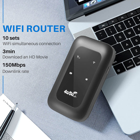 All-Network Pocket WiFi – Ready in Seconds No Setup! No Hassle! Just Connect!