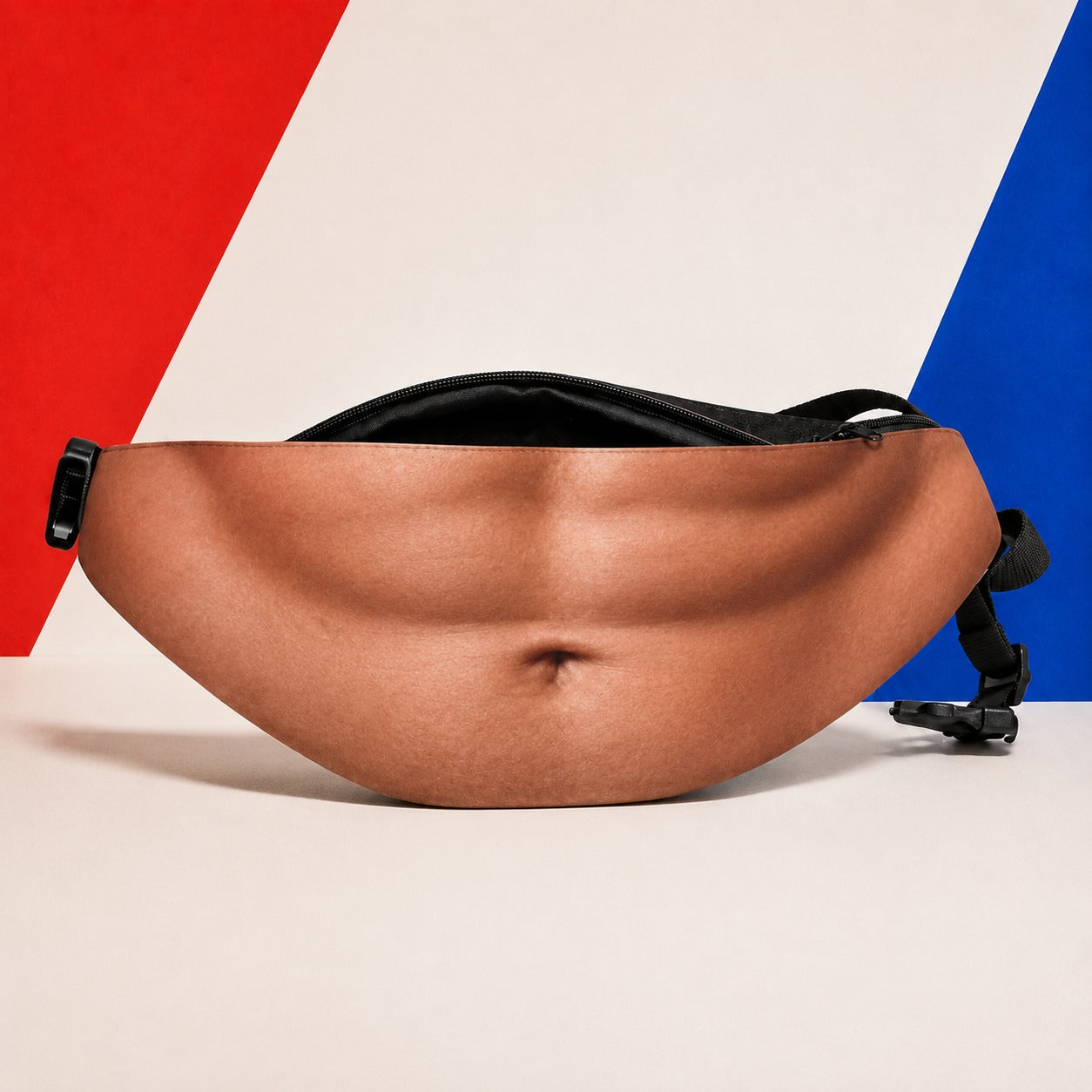 🎒Ultra-Realistic Beer Belly Fanny Pack - Funny Dad Bod Waist Bag