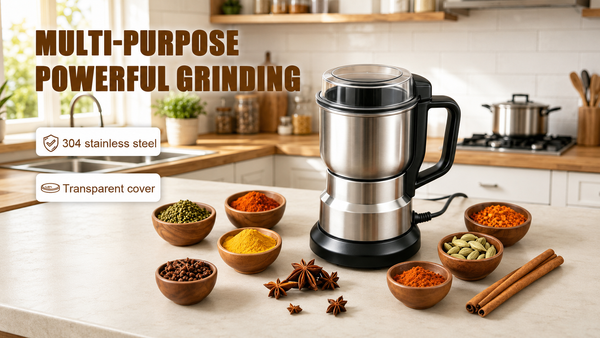 From Whole Ingredients to Fresh Flavor: Why Home Grinding Is Worth It 🌾