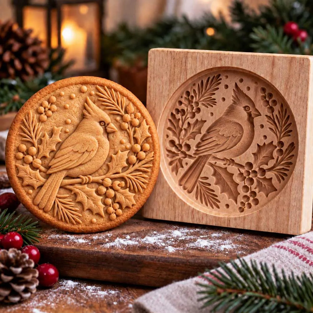 🌲🦊 Woodland Animal Cookie Mold