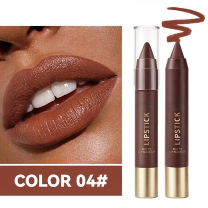 6pcs/set Long-lasting Matte Brown Lipstick 💄