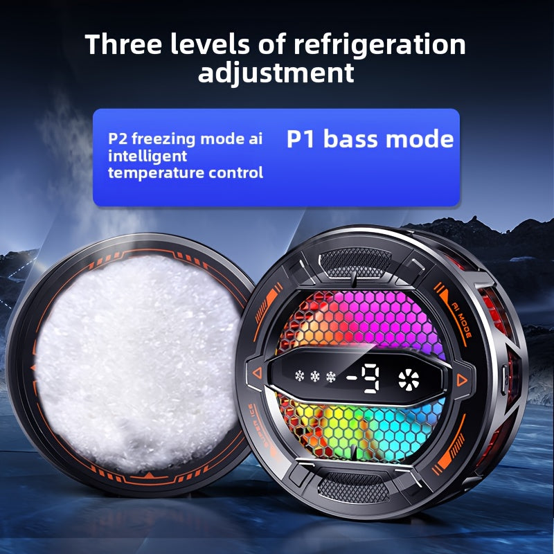 Phone Magnetic Semiconductor Heat Sink Smart Temperature Control Cooler