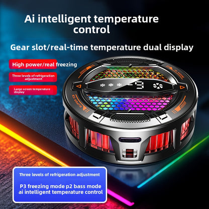 Phone Magnetic Semiconductor Heat Sink Smart Temperature Control Cooler