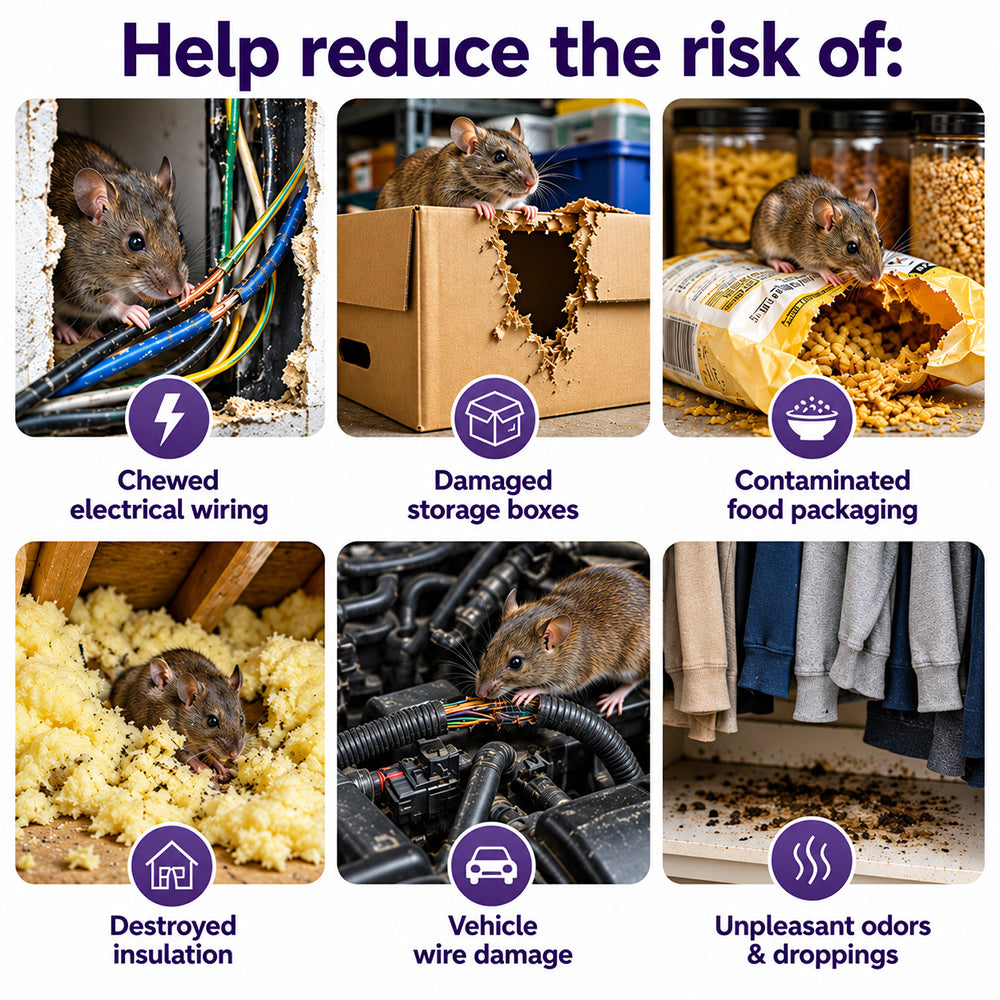 🐭 All-Natural Peppermint & Cinnamon Pest & Rodent Repellent Pucks 🕷️🐍