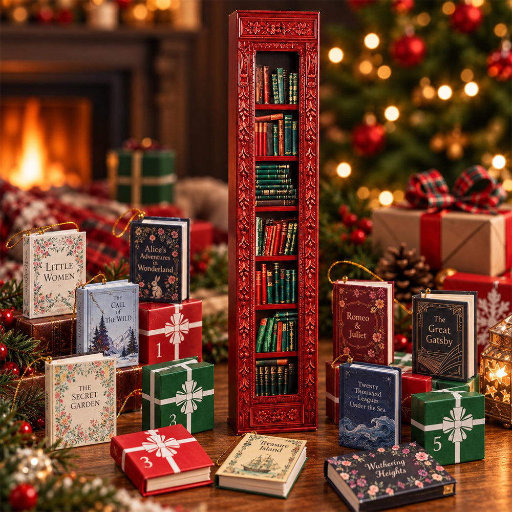 🎄 25-Day Mini Book Christmas Advent Calendar