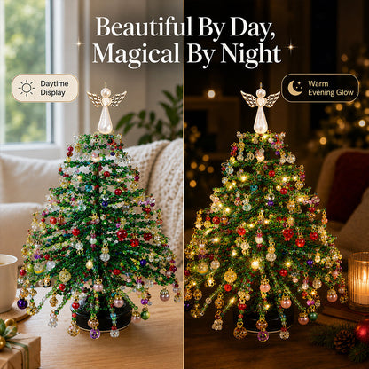 DIY Beaded Christmas Tree Kit – Create Your Own Sparkling Holiday Decor