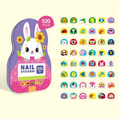 Kids Nail Stickers（520pcs ）