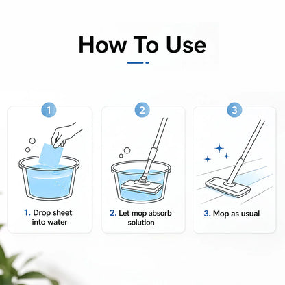 Powerful Multi-Surface Floor Cleaning Tablets
