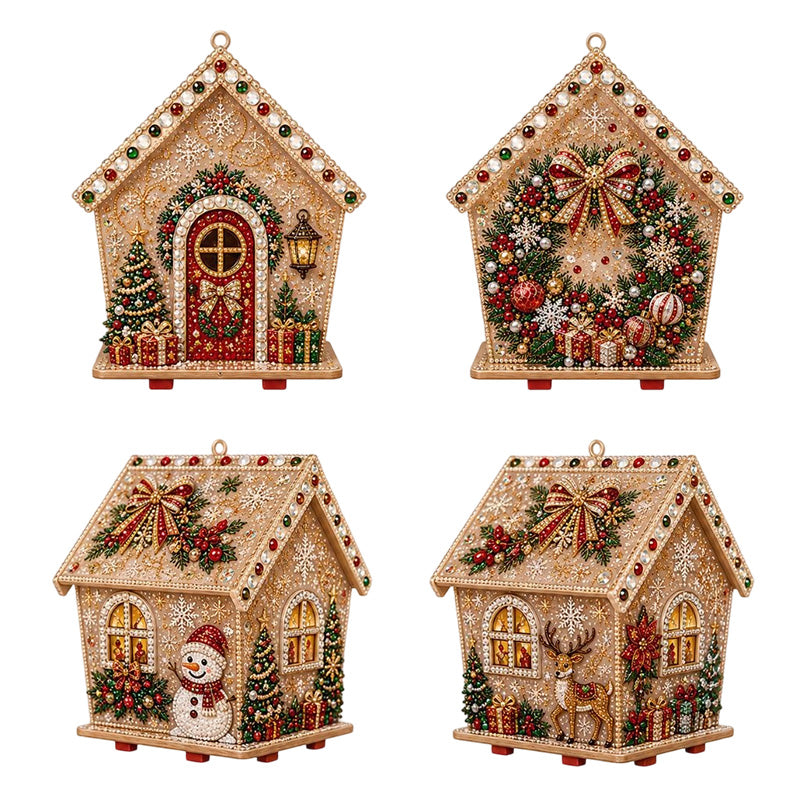 🎄✨DIY 3D Pearl Christmas Art Kit – Handmade Festive Decoration