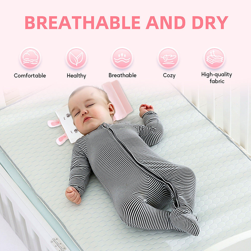 All-Season Breathable Shaping Pillow for Baby Development