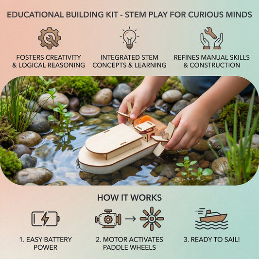 DIY Construction STEM Set for Kids