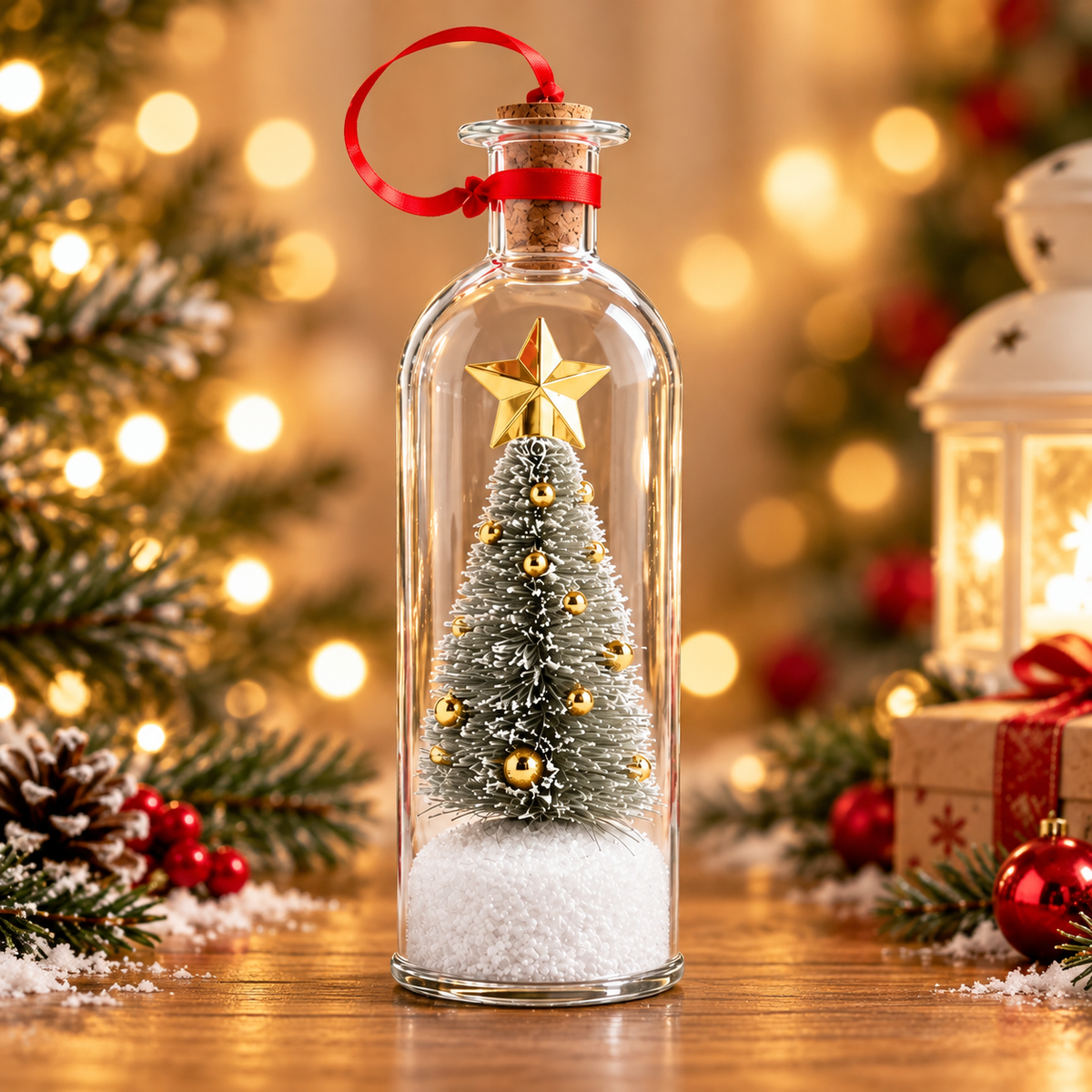 🎄 The Christmas Keepsake Bottle | Festive Holiday Decor & Heartfelt Gift