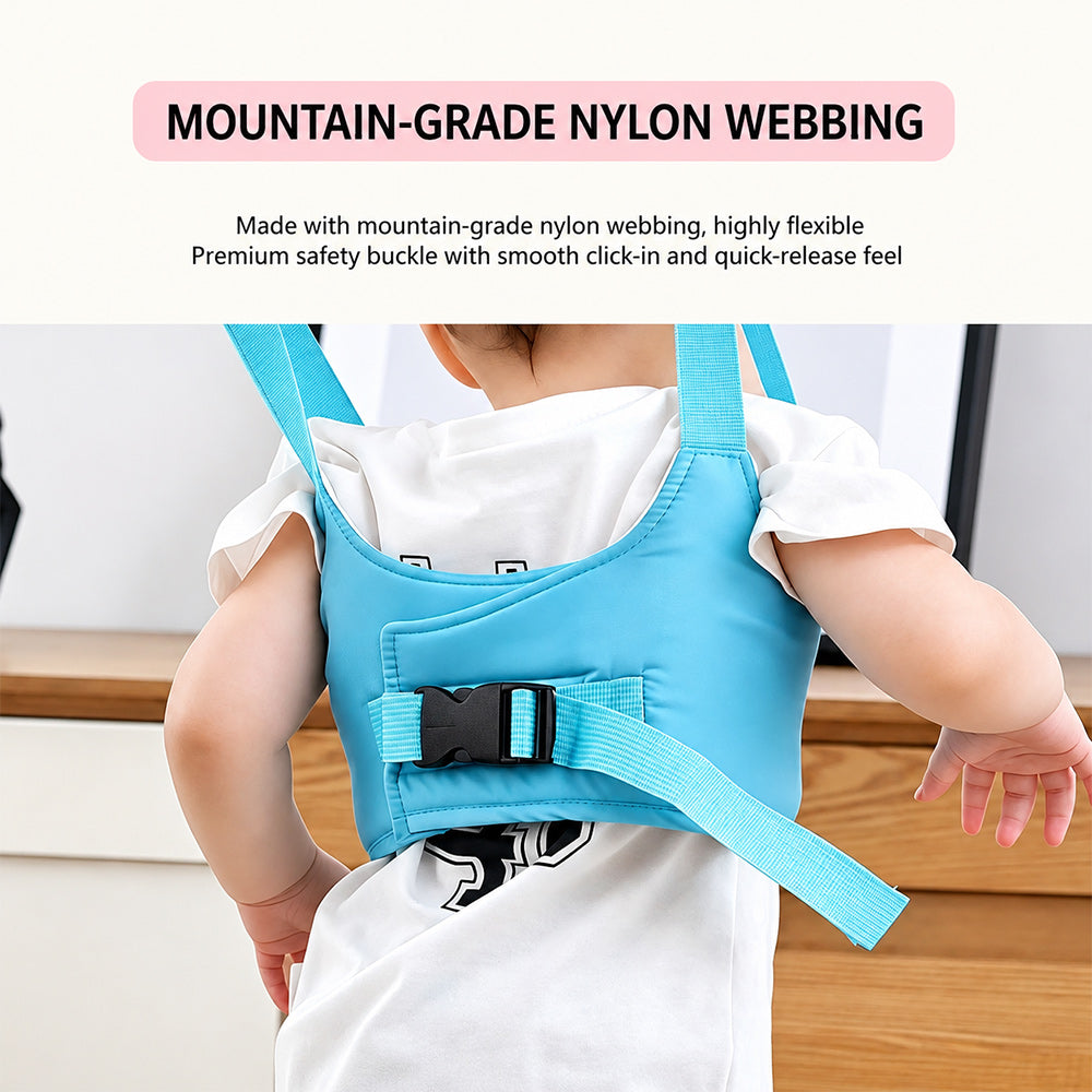 Baby Walking Harness Breathable Toddler Learning to Walk Safety Harness & Anti-Fall Support