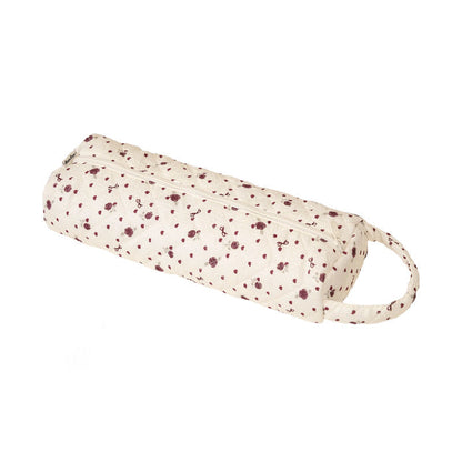 Quilted Multi-Purpose Bag, Portable Zipper Makeup Pouch with Handle 🧺
