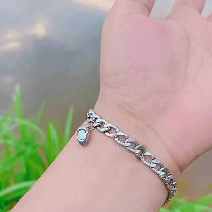 Beautiful Couples Magnetic Heart Bracelet