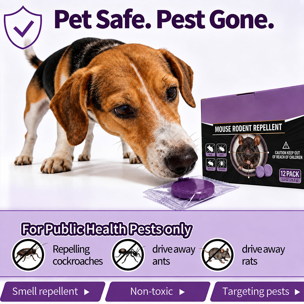 🐭 All-Natural Peppermint & Cinnamon Pest & Rodent Repellent Pucks 🕷️🐍