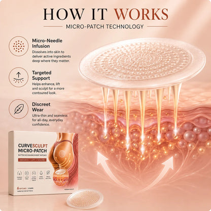 🍑 Gentle Buttock Care Patches – Soft & Smooth Skin Hydration ✨