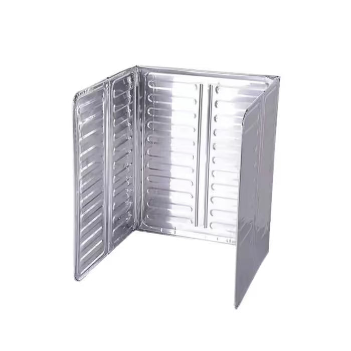 🍳🛡️ Kitchen Oil Splatter Guard – Foldable Aluminum Foil Stove Shield, Heat-Resistant & Easy to Clean