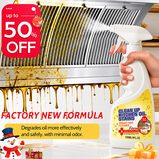 🔥 Heavy Duty Kitchen Degreaser Spray – Powerful Grease & Oil Remover