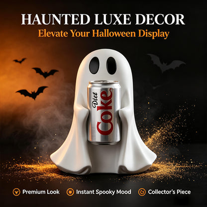 Halloween Ghost Home Decor – Cute Spooky Ghost Figurine for Tabletop, Shelf & Fireplace