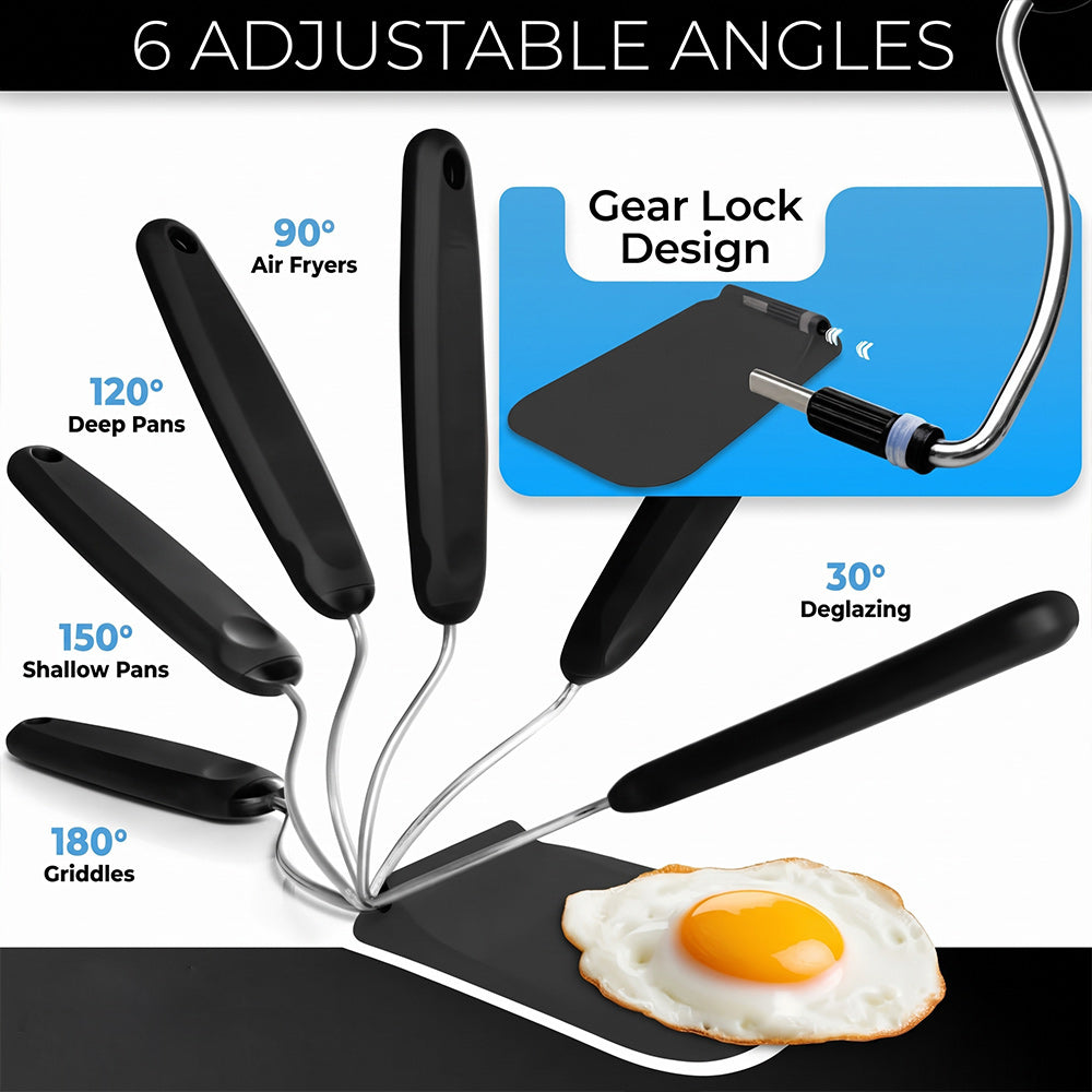 🍳 6-Position Kitchen Spatula