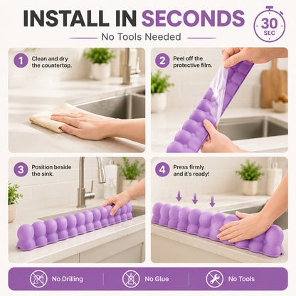 Dopamine Silicone Sink Splash Guard