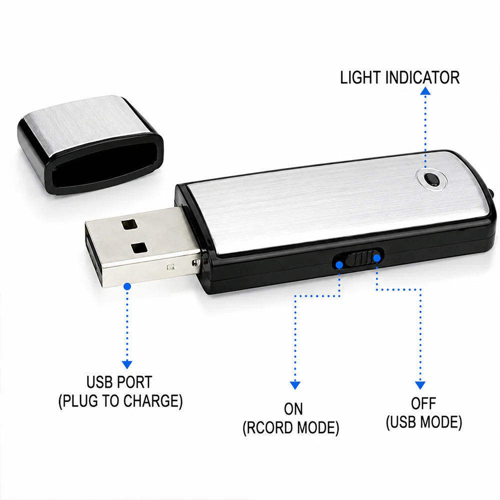 32GB USB Voice Recorder