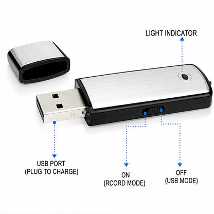 32GB USB Voice Recorder