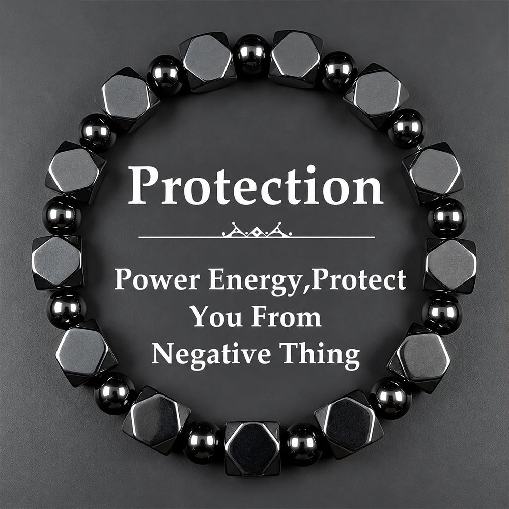 📿 Black Energy Guardian Bracelet