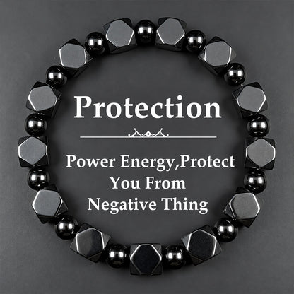 📿 Black Energy Guardian Bracelet