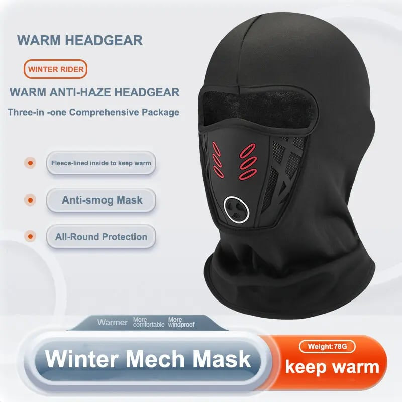 🔥 Winter Balaclava Ski Mask – Windproof, Warm & Breathable 3D Design