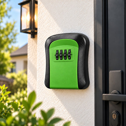 🔐 4-Digit Aluminum Alloy Key Lock Box