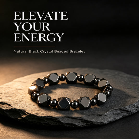 📿 Black Energy Guardian Bracelet