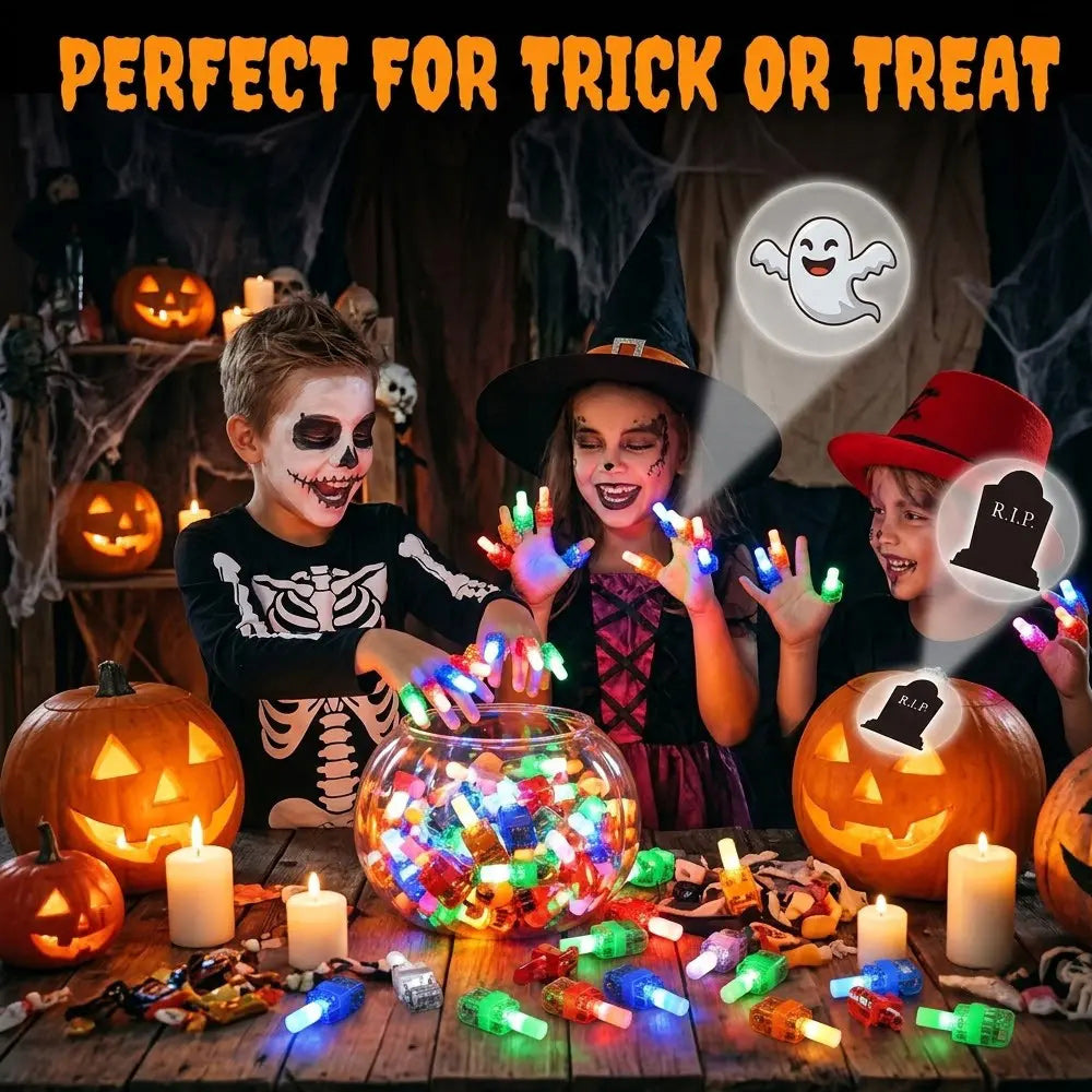 Halloween LED Projection Finger Lights