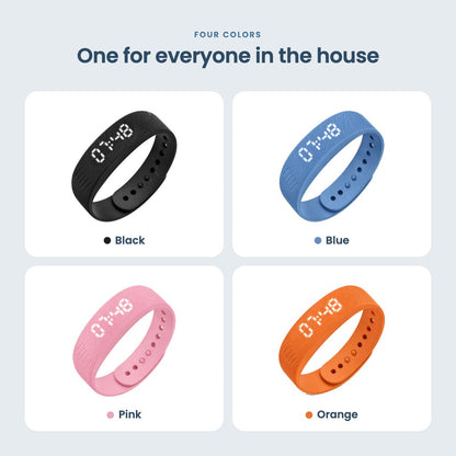 ⌚ Silent Vibrating Alarm Wristband – Gentle Wake-Up Smart Band ⏰