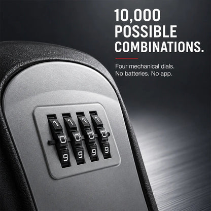 🔐 4-Digit Aluminum Alloy Key Lock Box