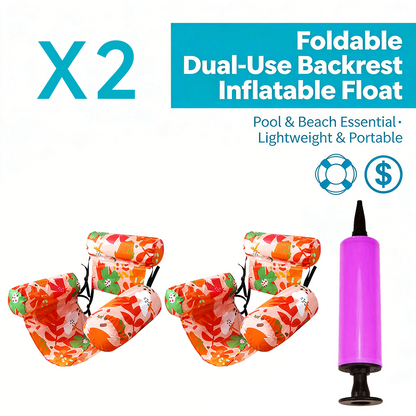 Inflatable Pool Lounge Chairs – Free Pump Included