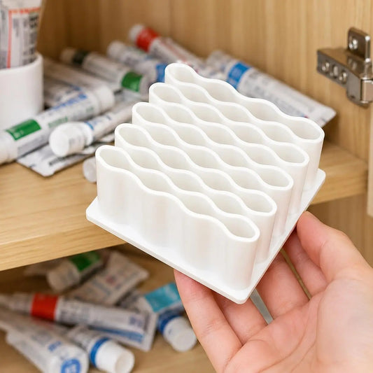 🗃️💊Desktop Divided Ointment Storage Box, Multi‑Functional Household Organizer