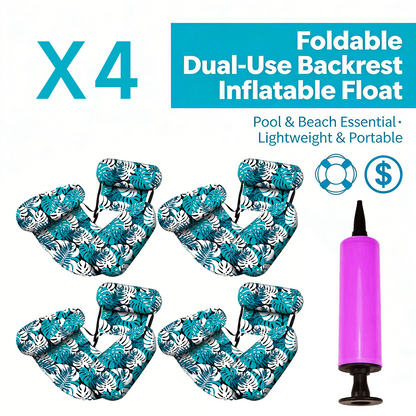 Inflatable Pool Lounge Chairs – Free Pump Included