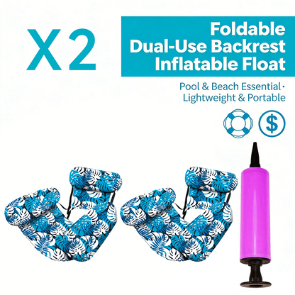 Inflatable Pool Lounge Chairs – Free Pump Included